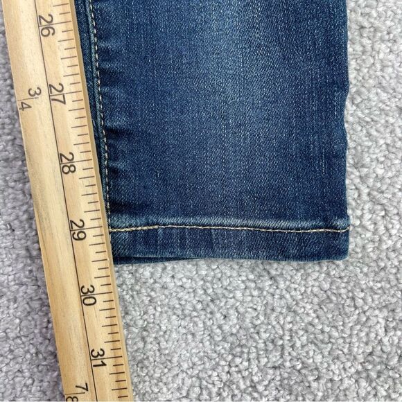 Ag Adriano Goldschmied Farrah Jeans Women’s 26 Blue Skinny High Rise Dark Denim - Picture 11 of 14